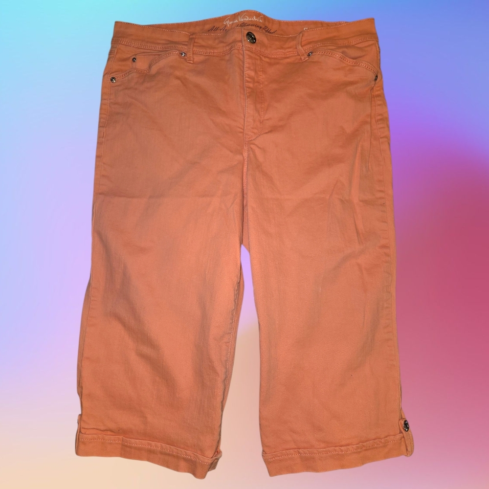 Gloria Vanderbilt Women's Coral Capri Jeans